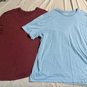 3XLT Men's Short sleeve shirt, set of 2